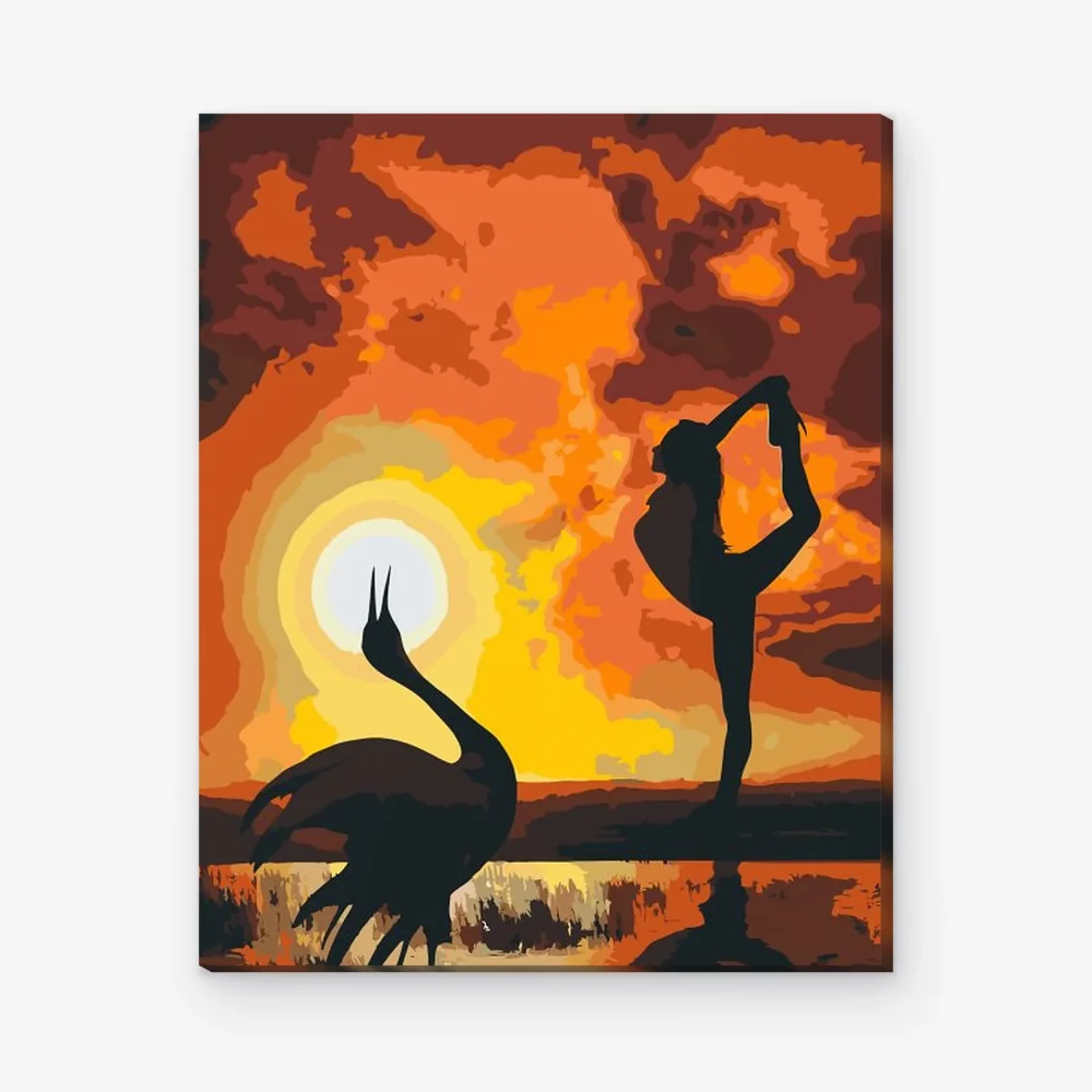 Pintar por Números - Bailando al atardecer