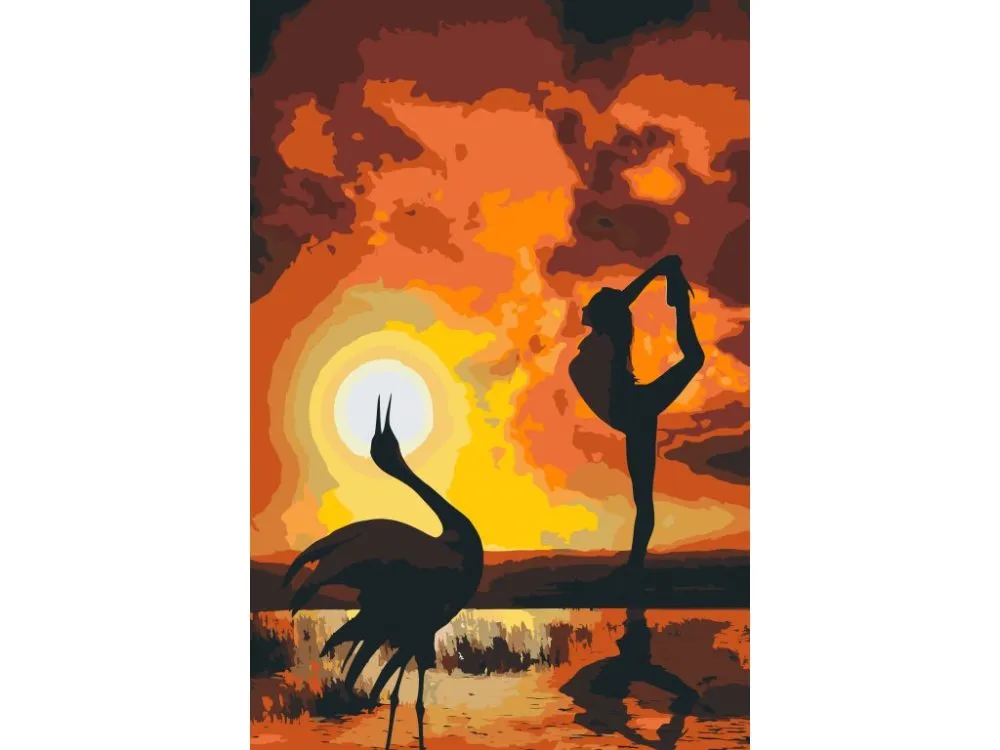Pintar por números Bailando al atardecer – foto 2