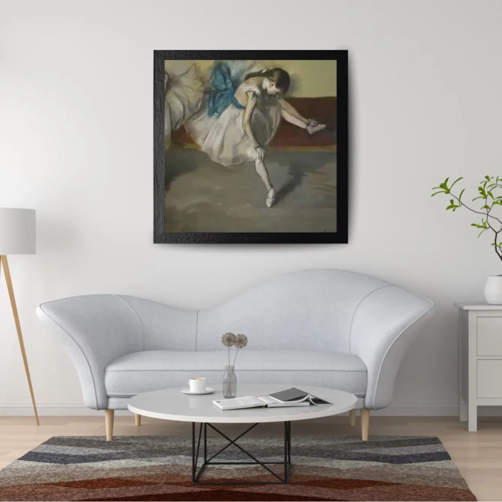 Pintar por números Bailarina descansando – foto 2