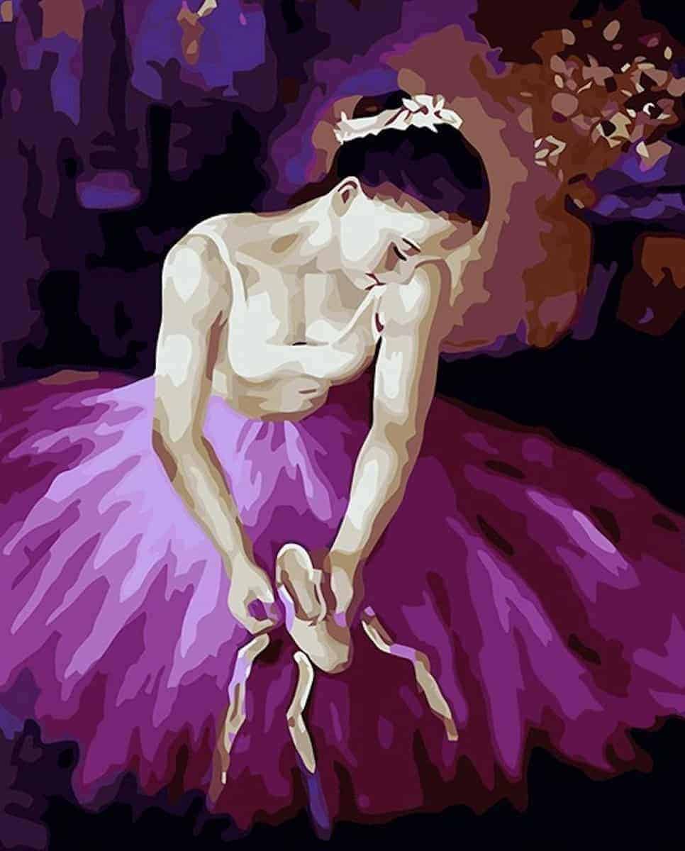 Pintar por números Bailarina preciosa – foto 3