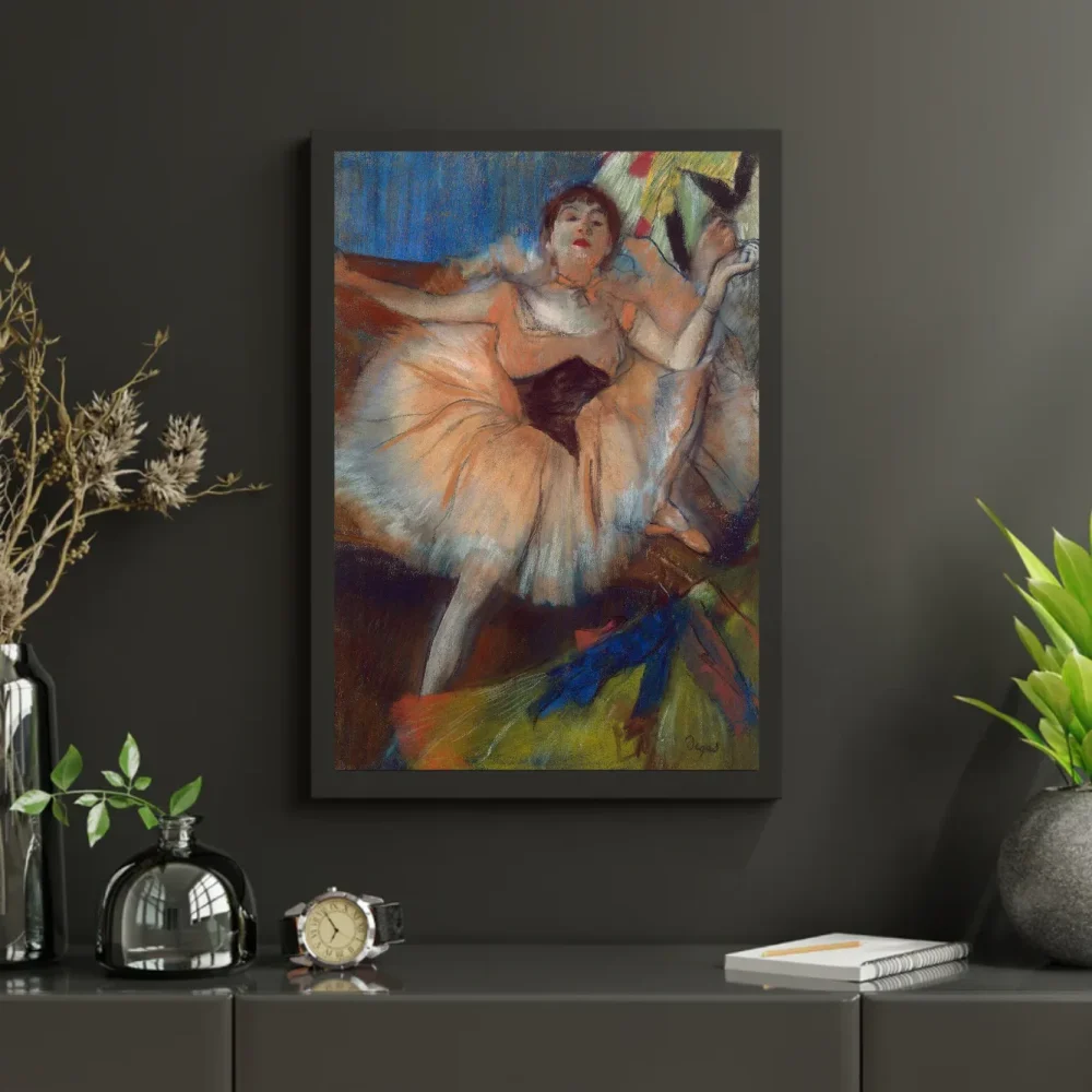 Pintar por números Bailarina sentada – foto 3