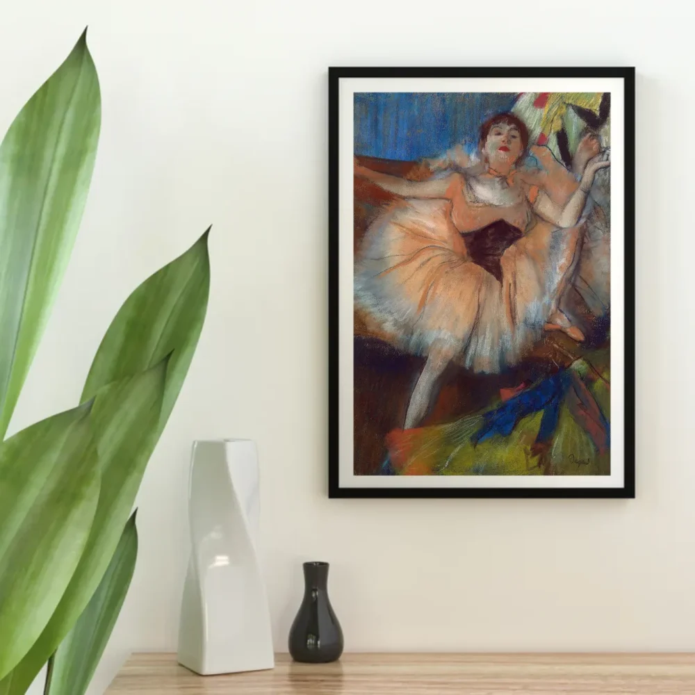 Pintar por números Bailarina sentada – foto 4