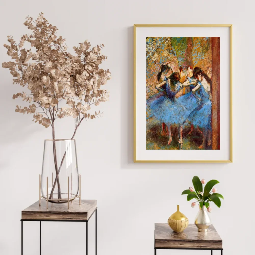 Pintar por números Bailarinas de azul – foto 2