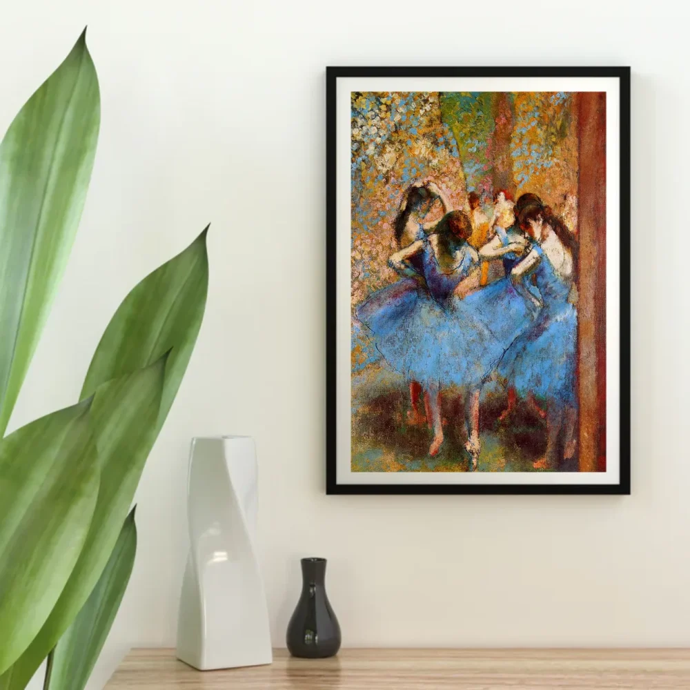 Pintar por números Bailarinas de azul – foto 4