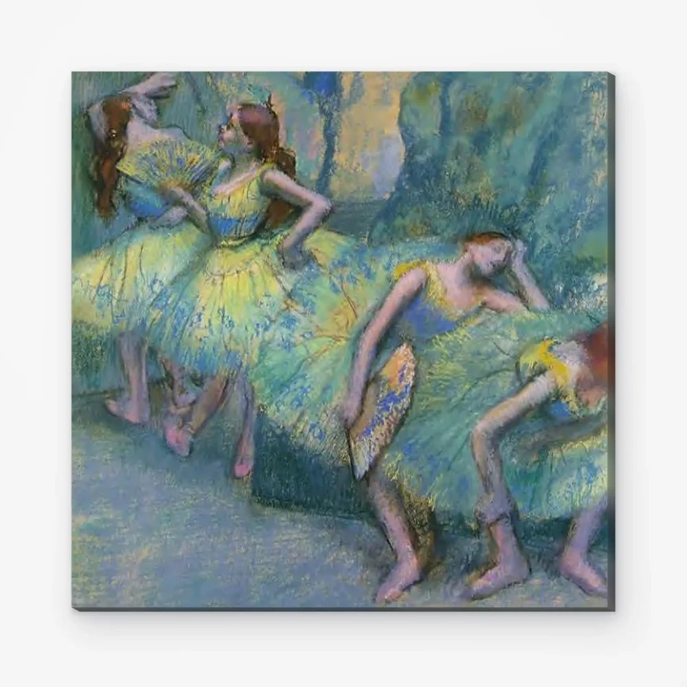 Pintar por Números - Bailarinas de ballet entre bastidores