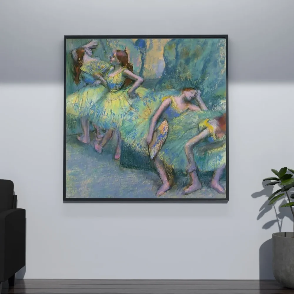 Pintar por números Bailarinas de ballet entre bastidores – foto 4
