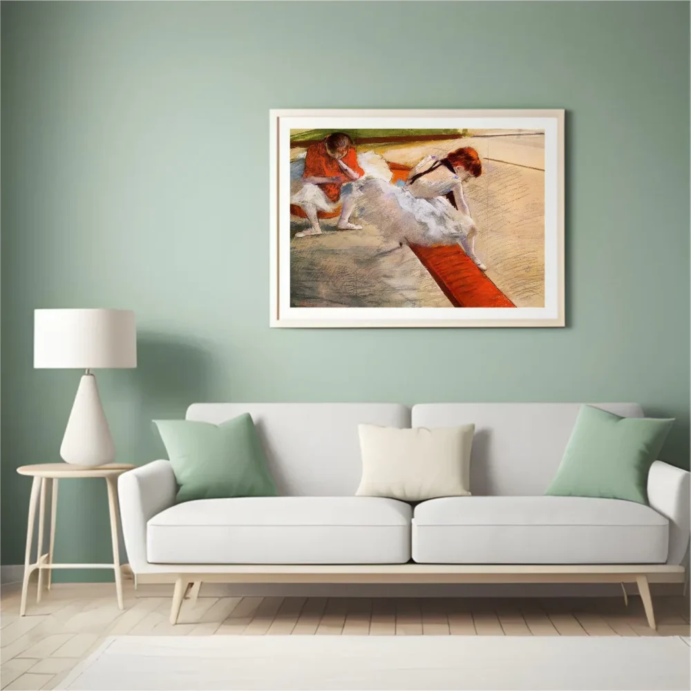 Pintar por números Bailarinas descansando – foto 4