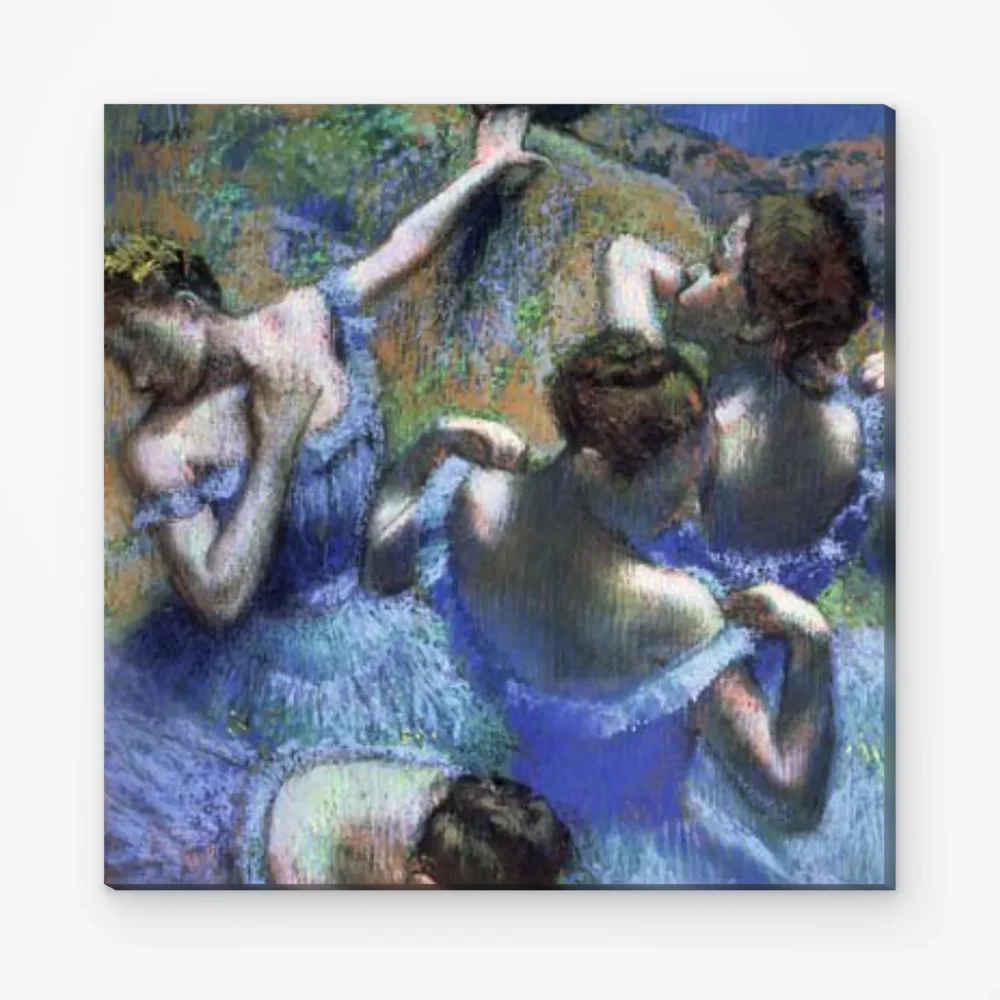 Pintar por Números - Bailarinas en azul