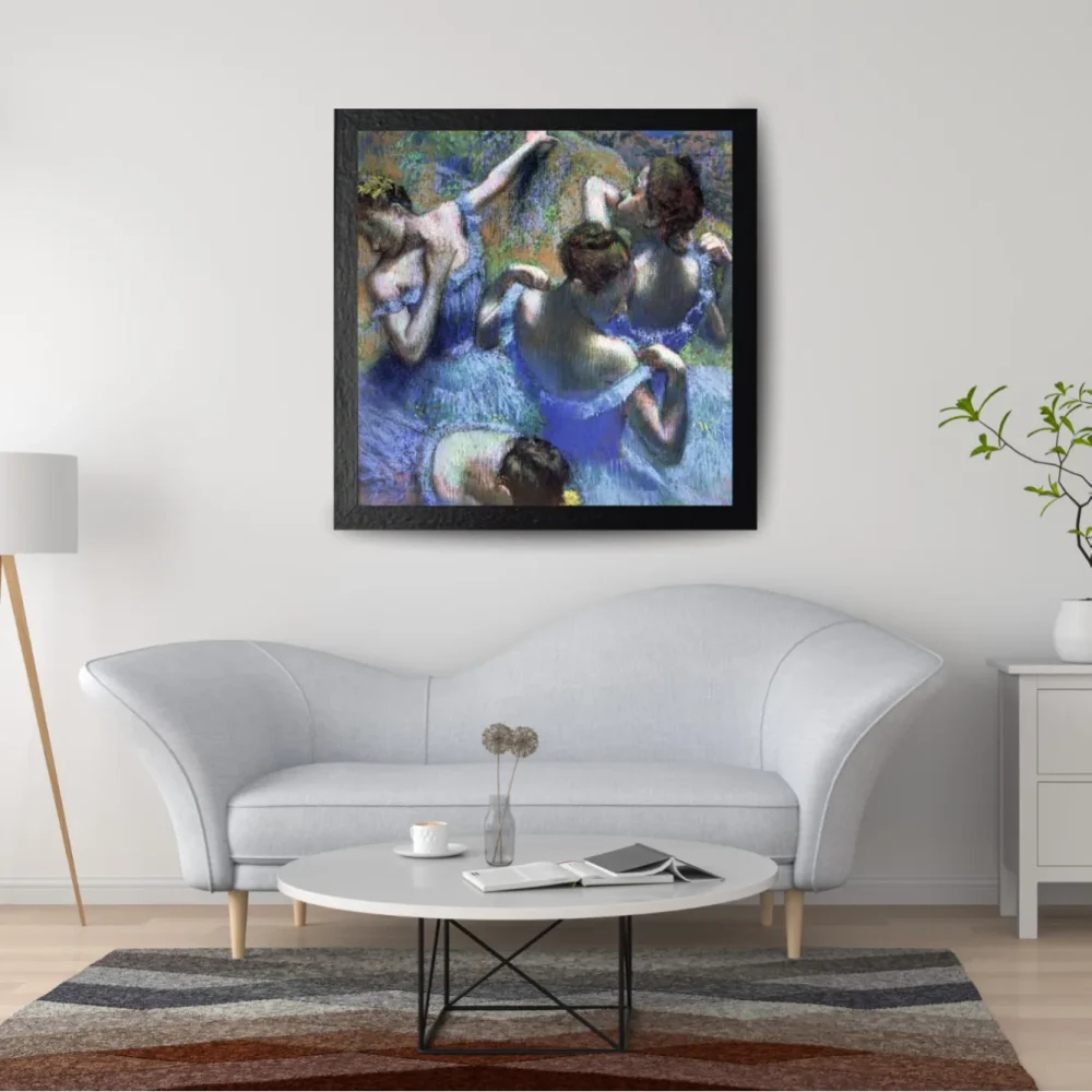 Pintar por números Bailarinas en azul – foto 2