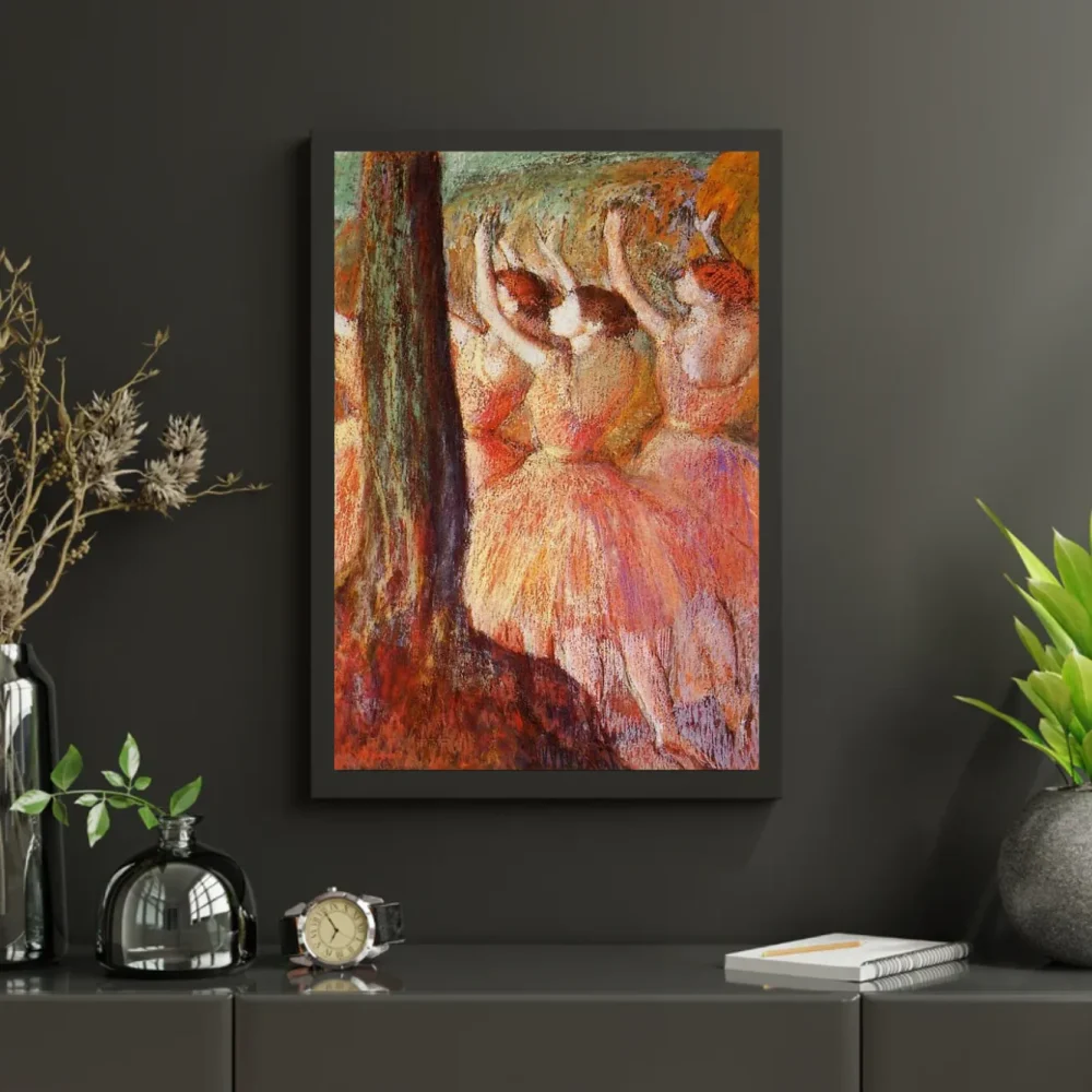 Pintar por números Bailarinas rosas – foto 3