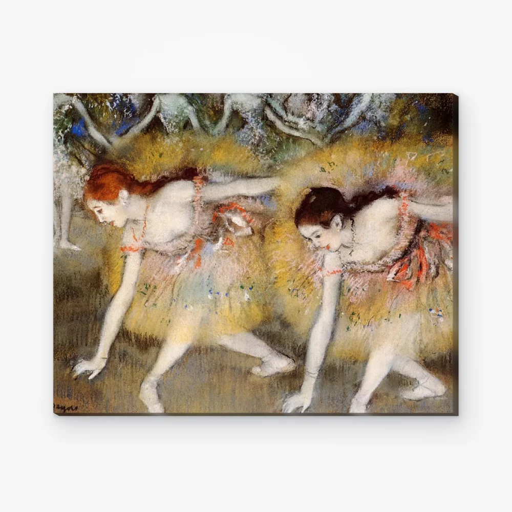 Pintar por Números - Bailarinas saludando o Las bailarinas