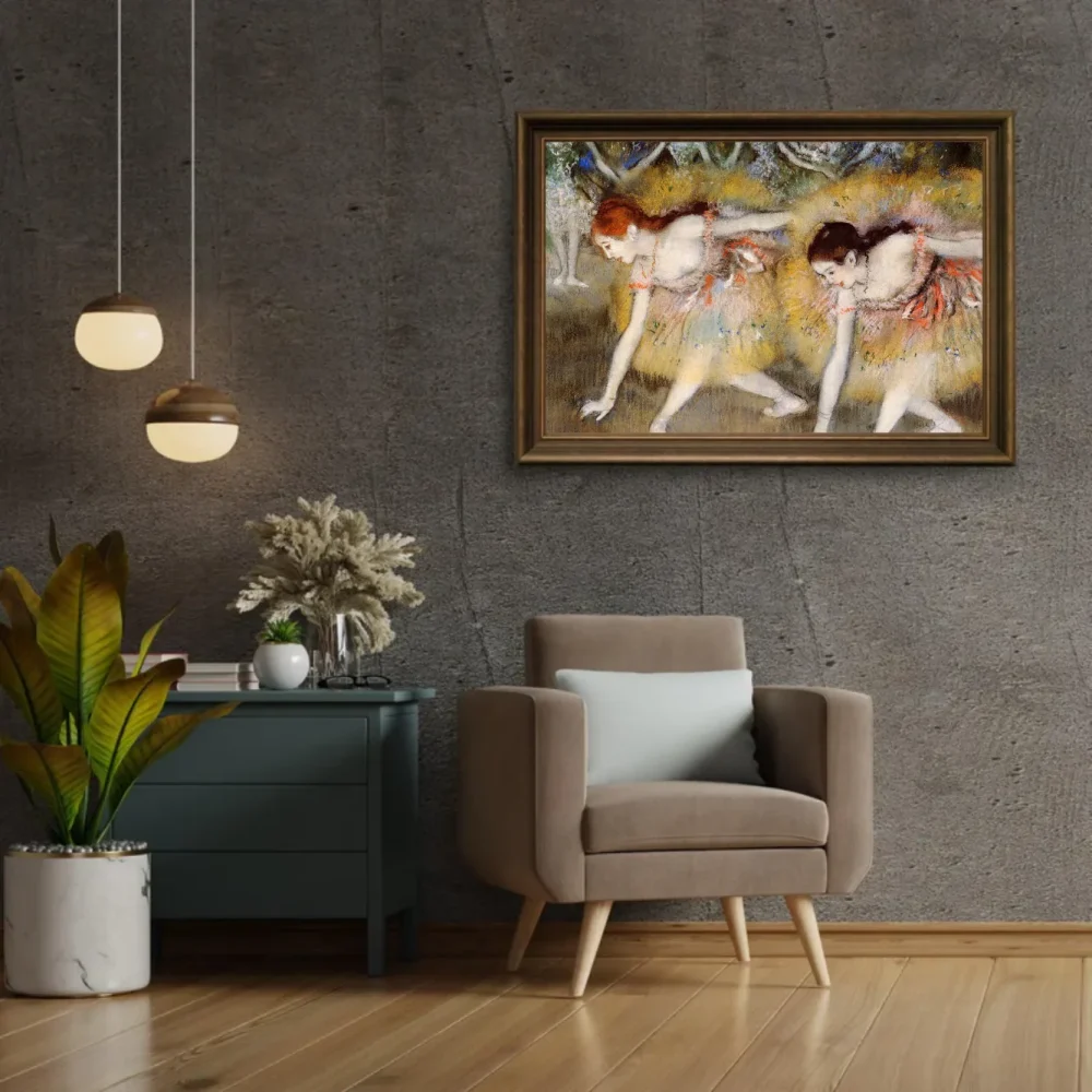 Pintar por números Bailarinas saludando o Las bailarinas – foto 2