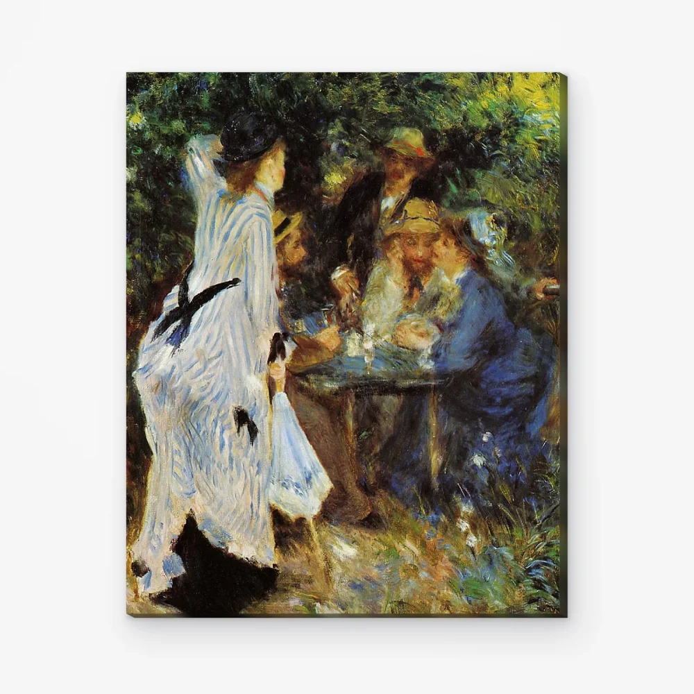 Pintar por Números - Bajo la pérgola del Moulin de la Galette