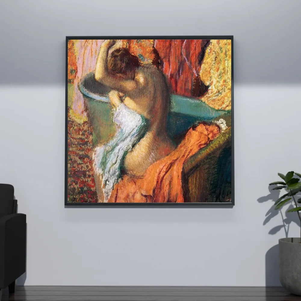 Pintar por números Bañista sentada secándose – foto 4