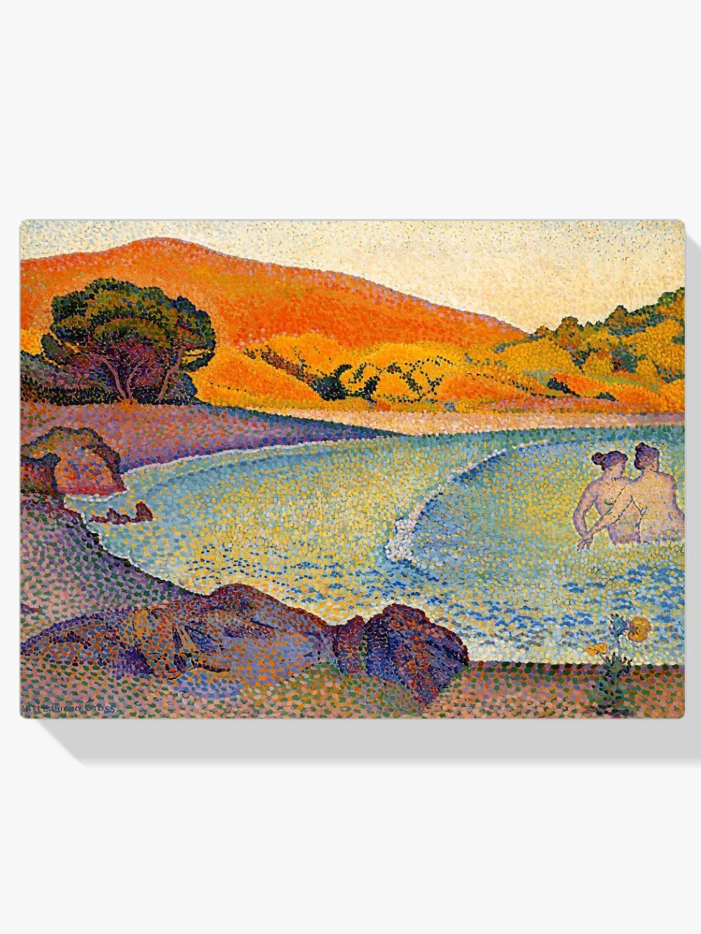 Pintar por números Bañistas (2)