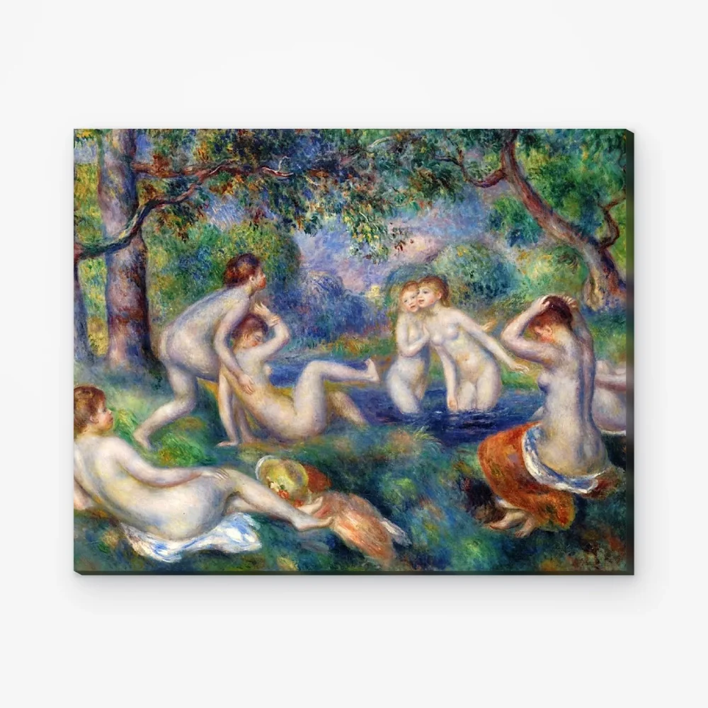 Pintar por Números - Bañistas en el bosque - Pierre-Auguste Renoir