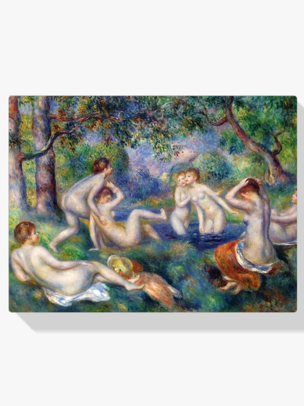 Pintar por números Bañistas en el bosque - Pierre-Auguste Renoir