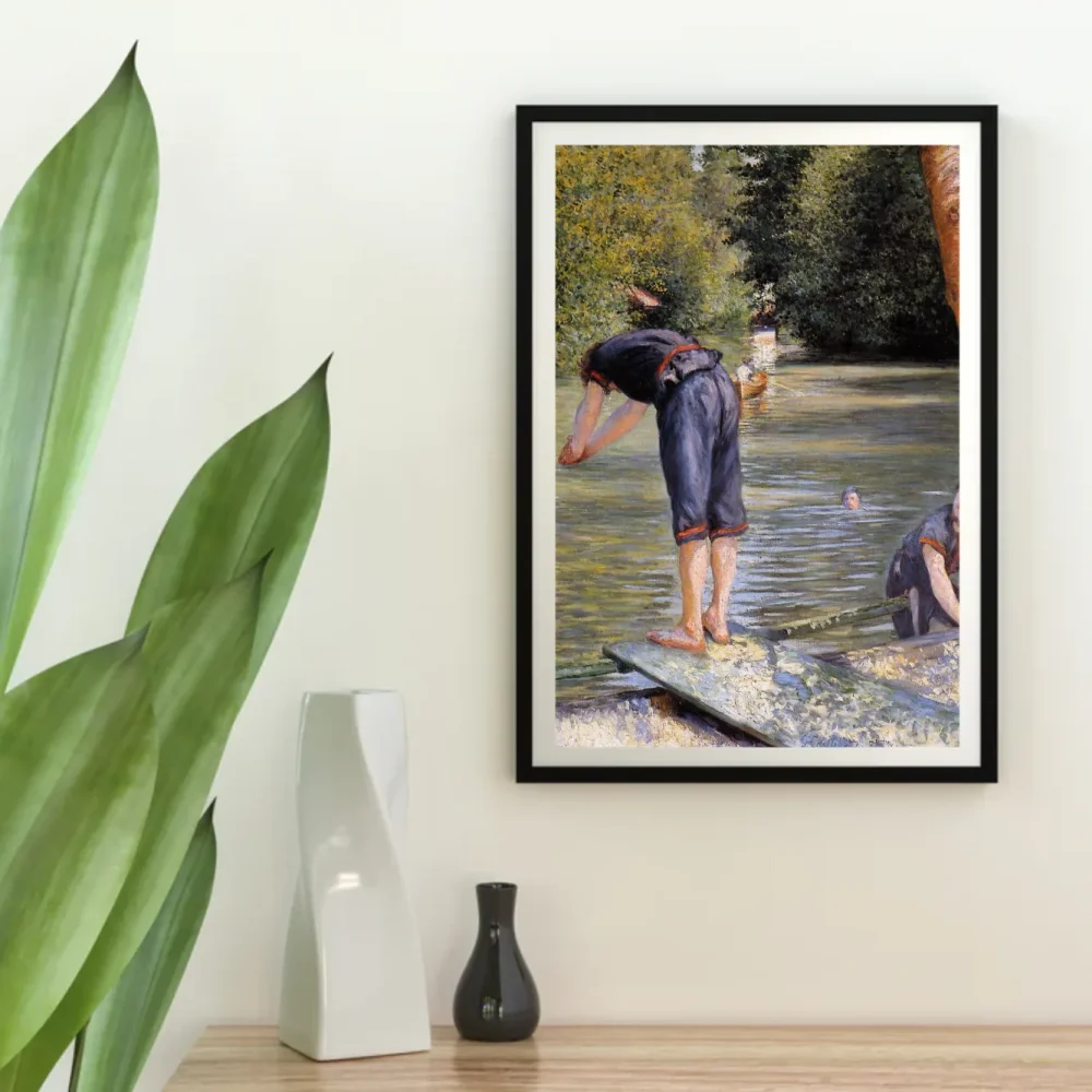 Pintar por números Bañistas - Gustave Caillebotte – foto 4