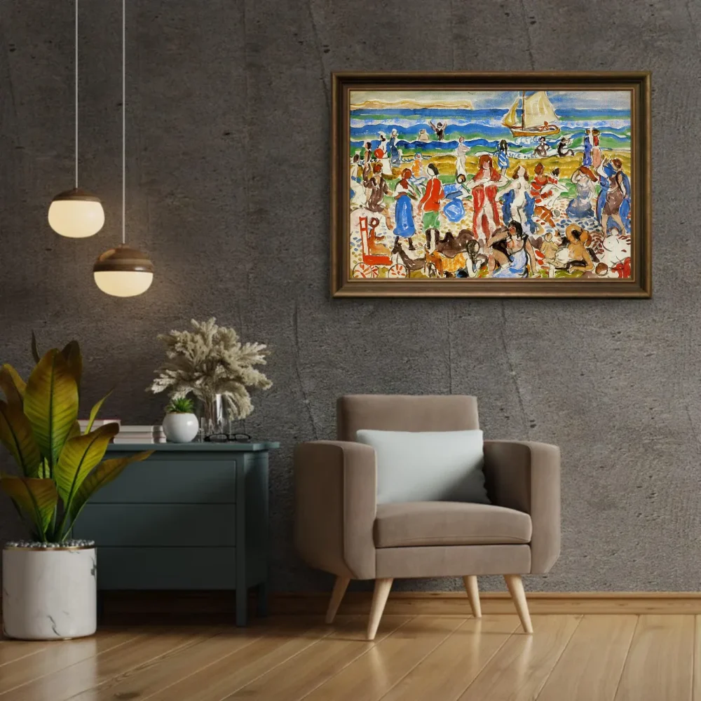 Pintar por números Bañistas - Maurice Prendergast – foto 2