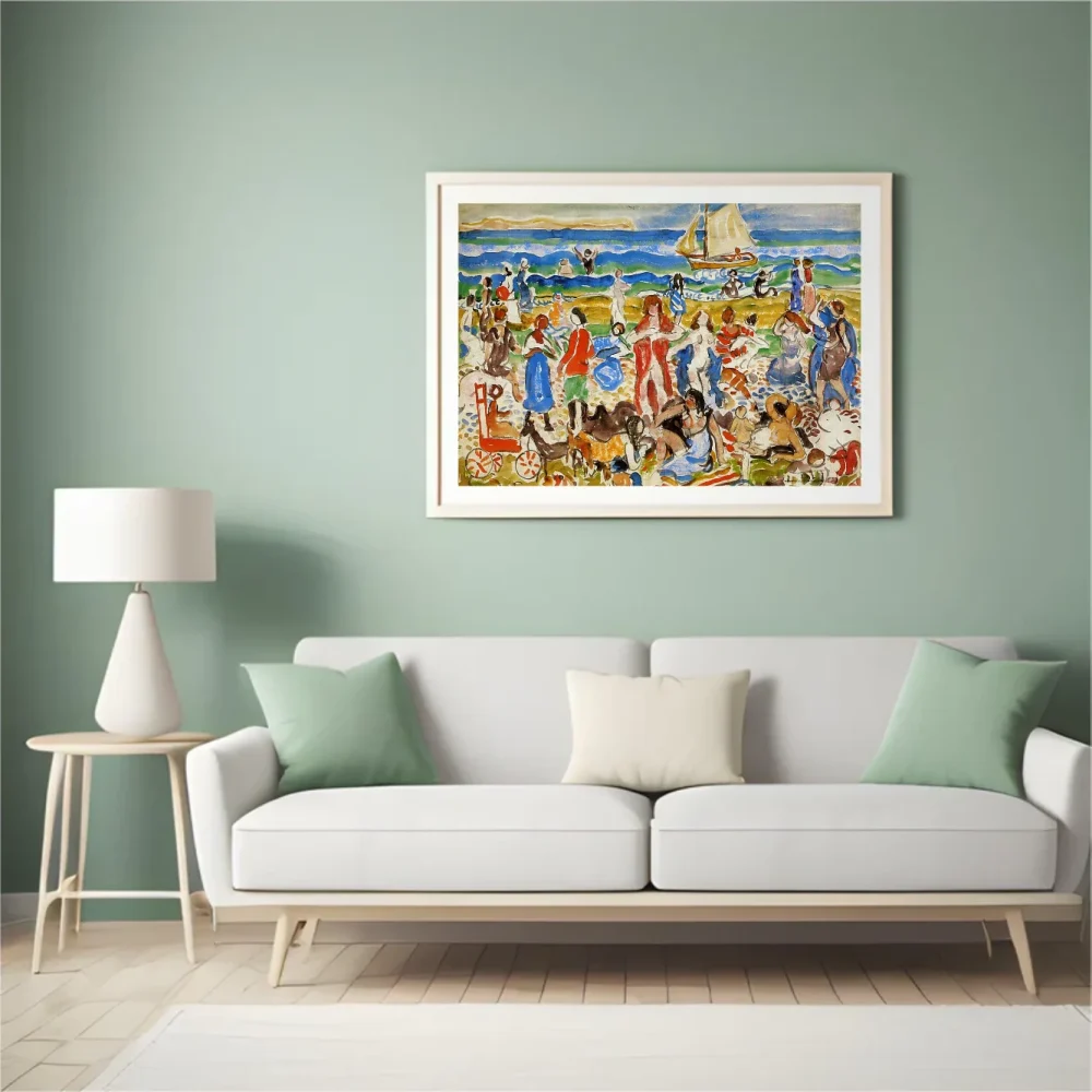 Pintar por números Bañistas - Maurice Prendergast – foto 4