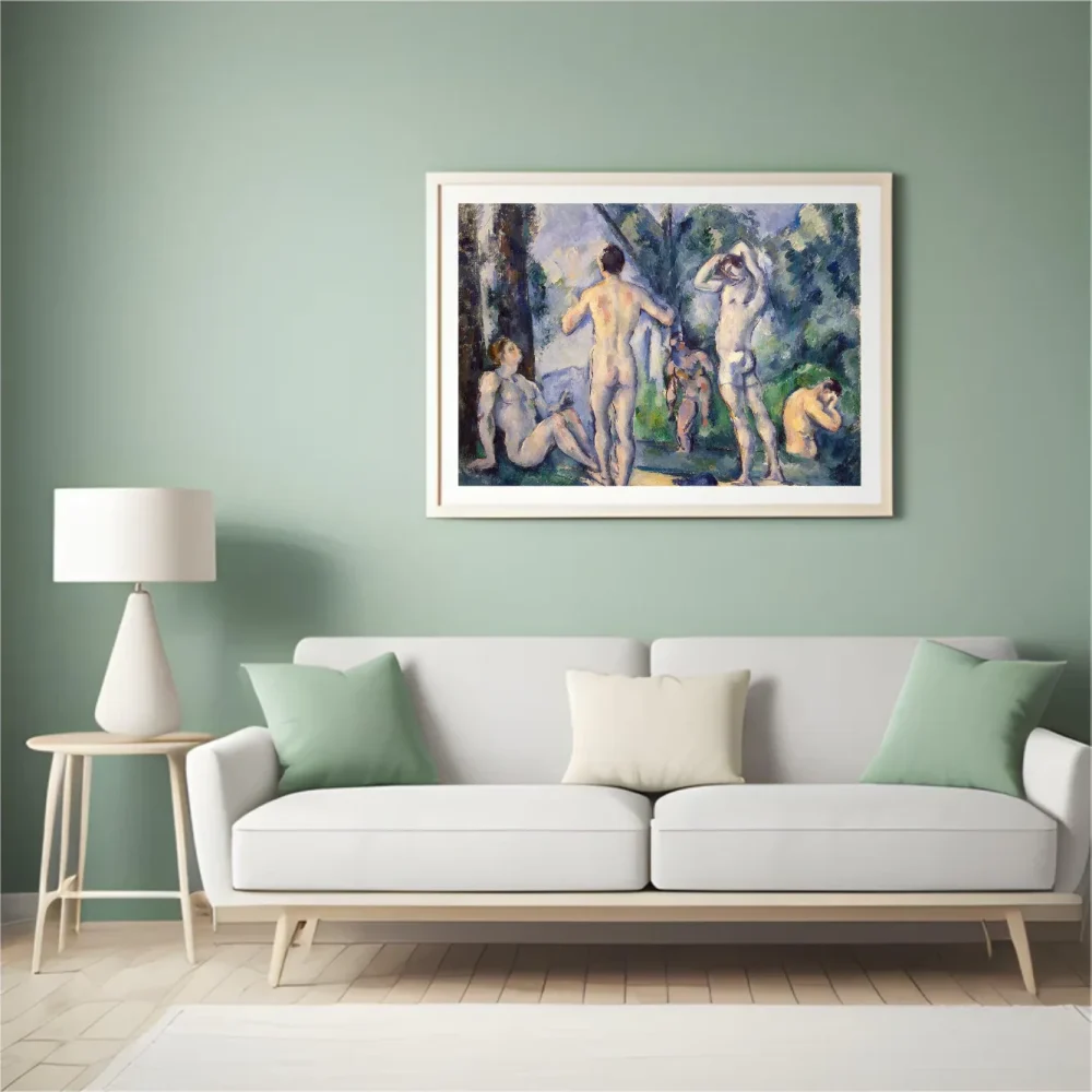 Pintar por números Bañistas - Paul Cézanne – foto 4