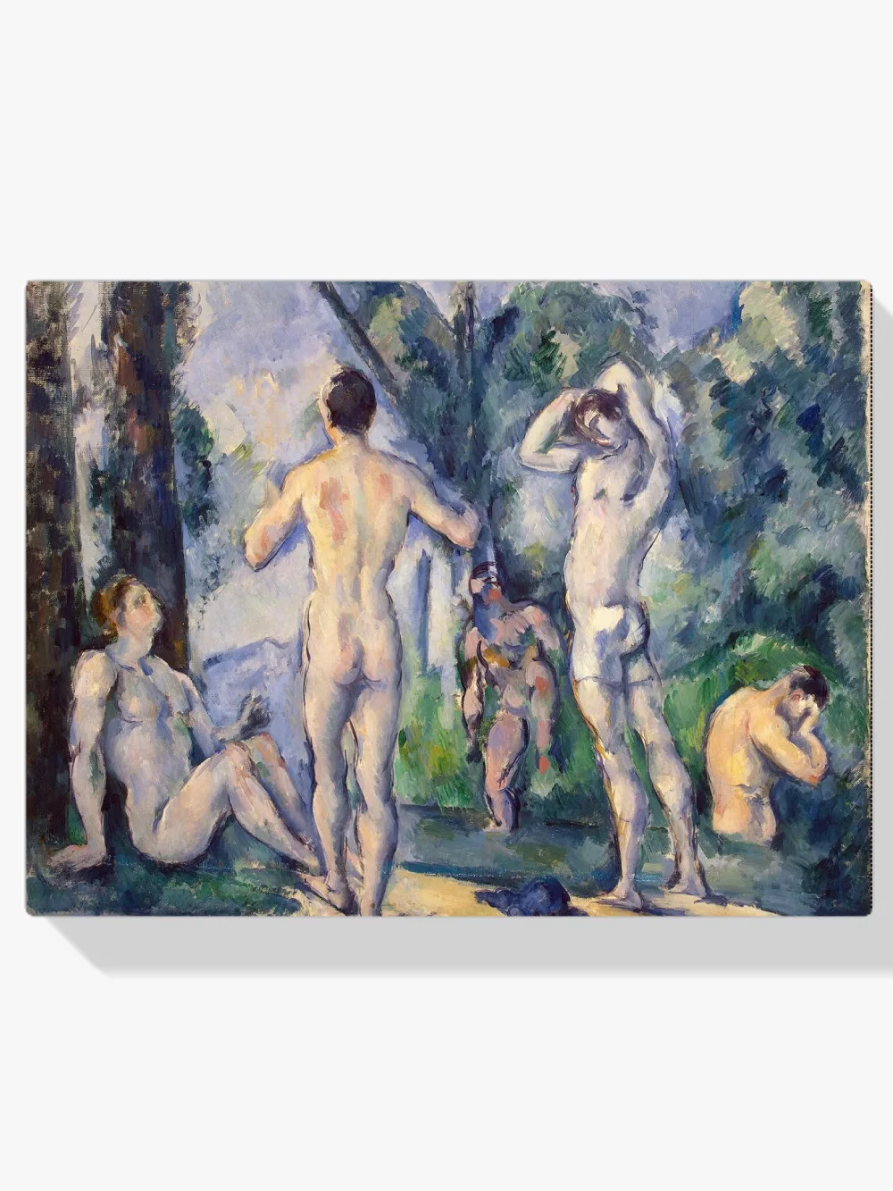 Pintar por números Bañistas - Paul Cézanne