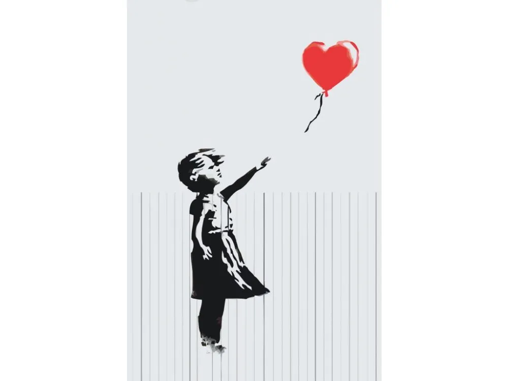 Pintar por números Banksy - Amor triturado – foto 2