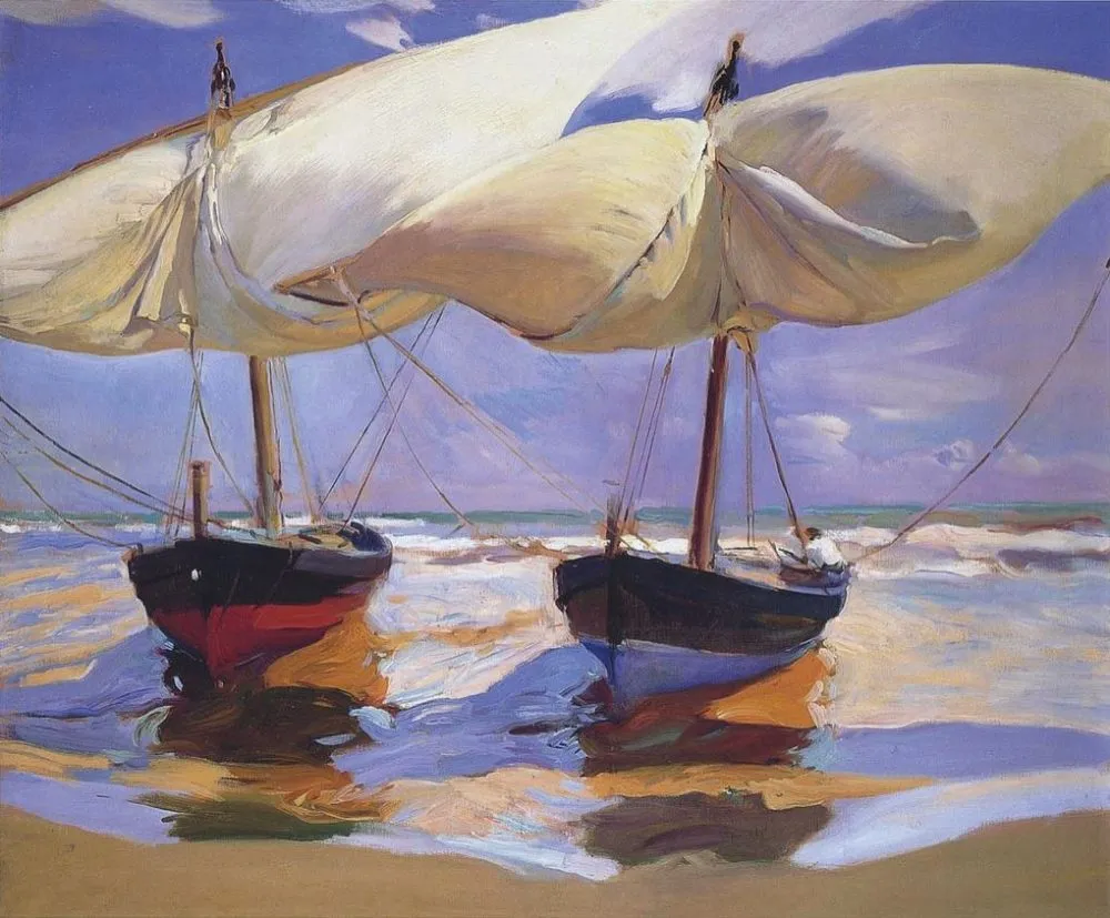 Pintar por números Barcas varadas – foto 2