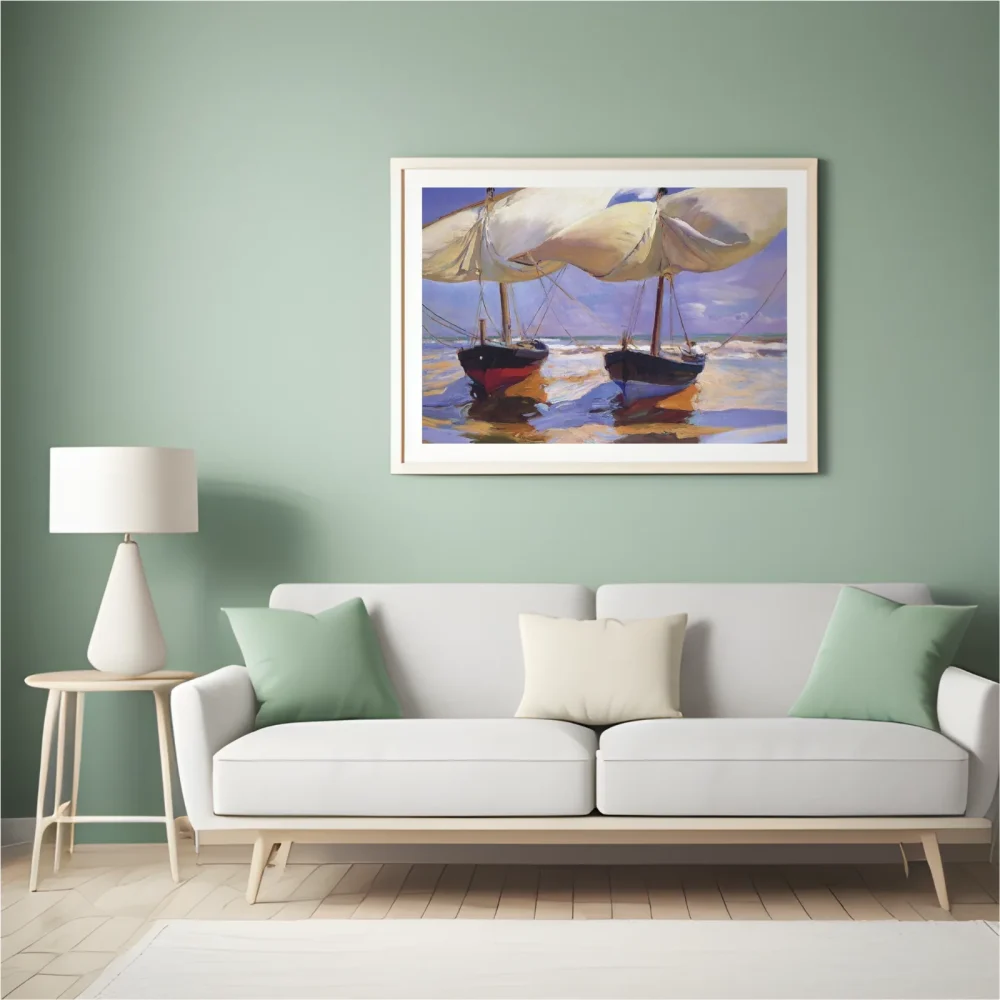 Pintar por números Barcas varadas – foto 5