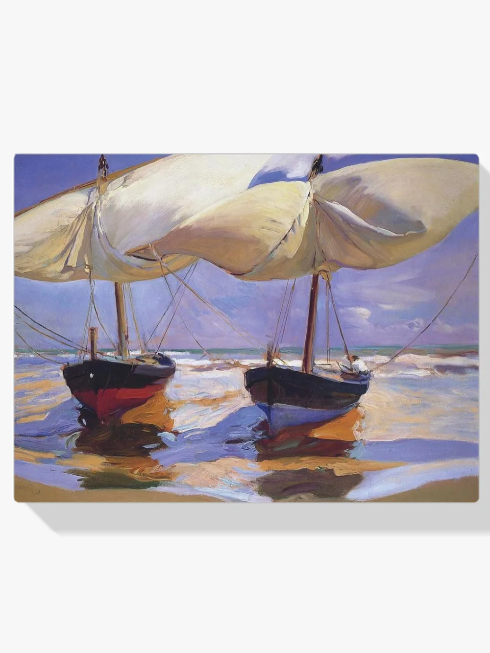 Pintar por números Barcas varadas