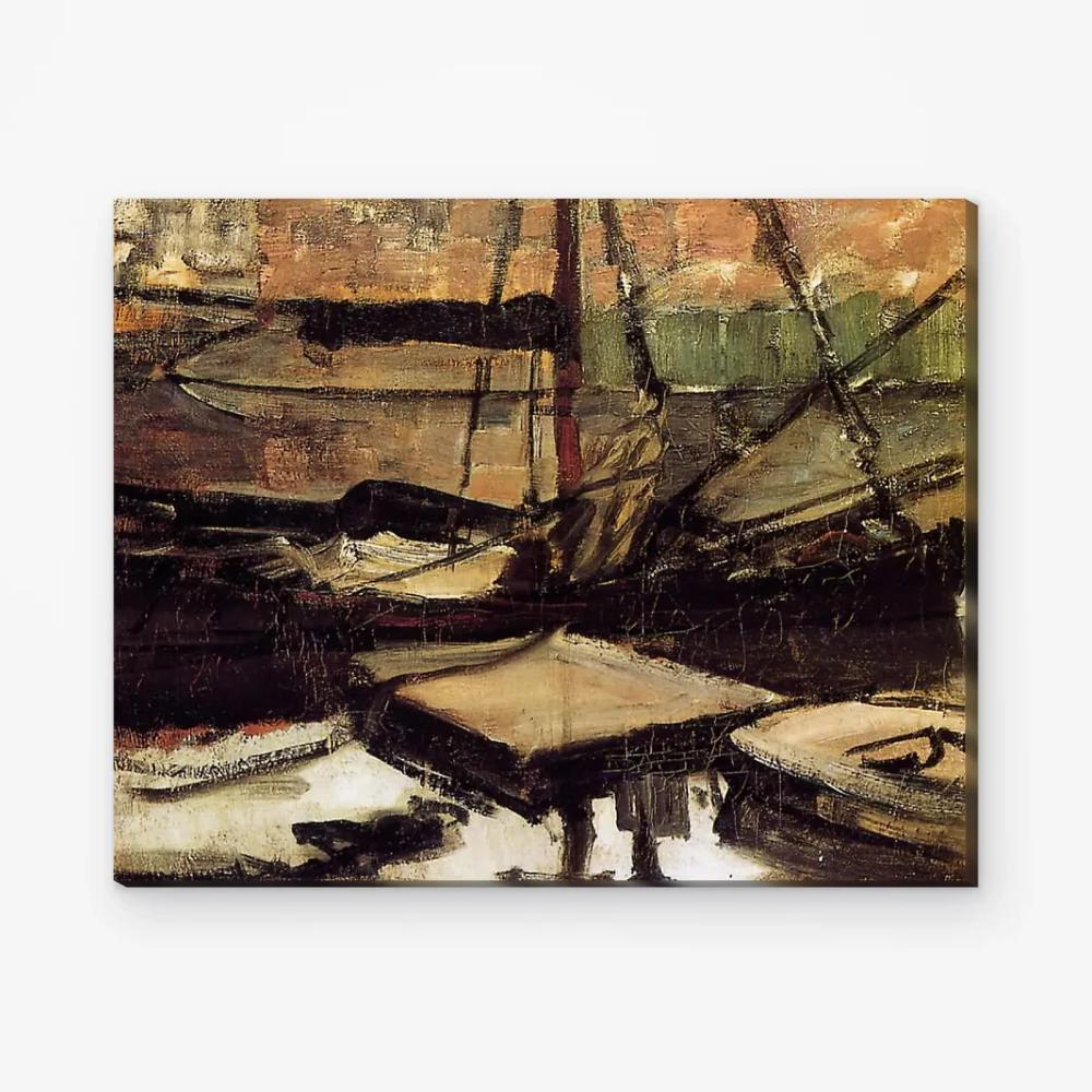 Pintar por Números - Barcos amarrados al sol
