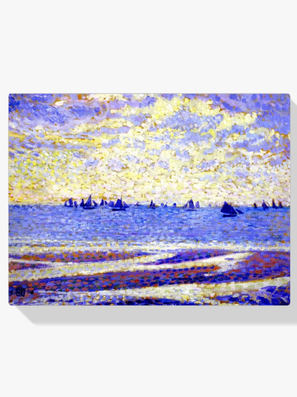 Pintar por números Barcos de pesca en Boulogne