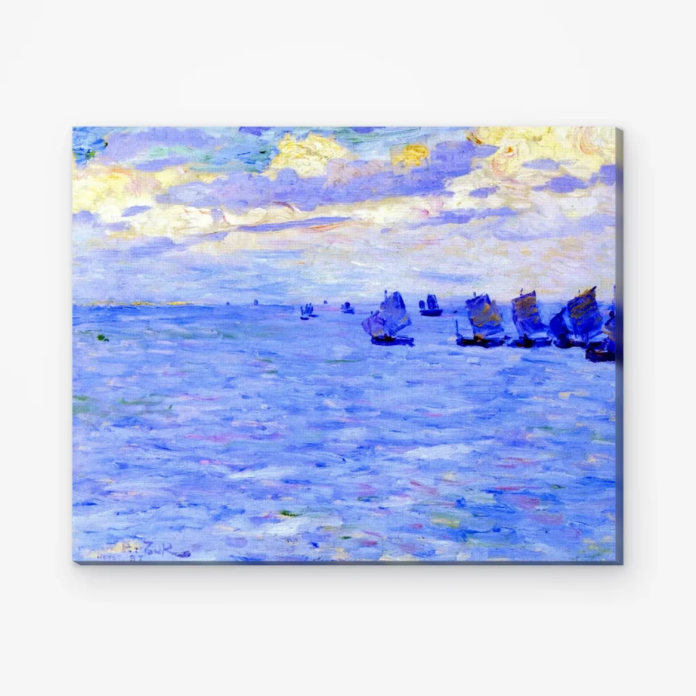 Pintar por Números - Barcos de pesca zarpando