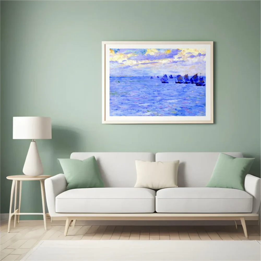 Pintar por números Barcos de pesca zarpando – foto 4