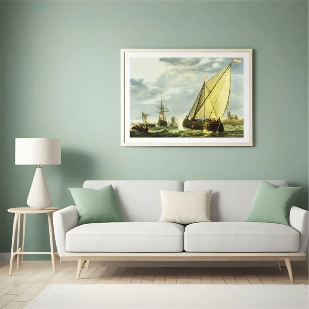 Pintar por números Barcos en el Mosa, Dordrecht – foto 4