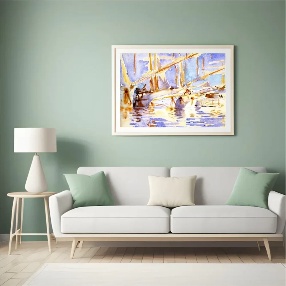 Pintar por números Barcos en el puerto – foto 4