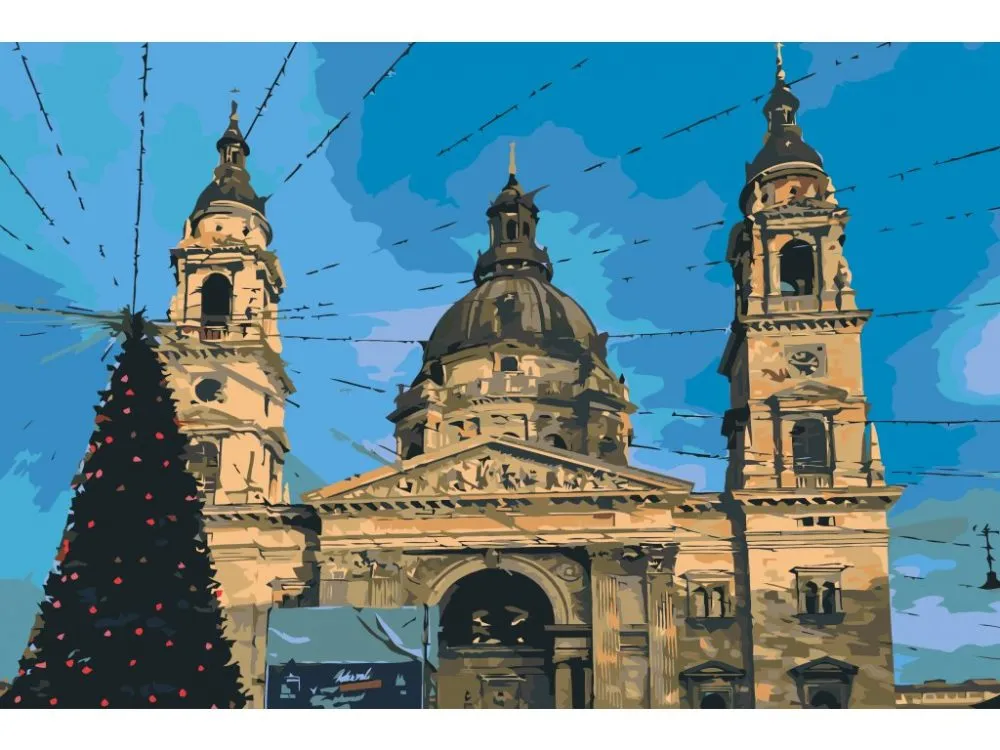 Pintar por números Basílica de San Esteban – foto 2