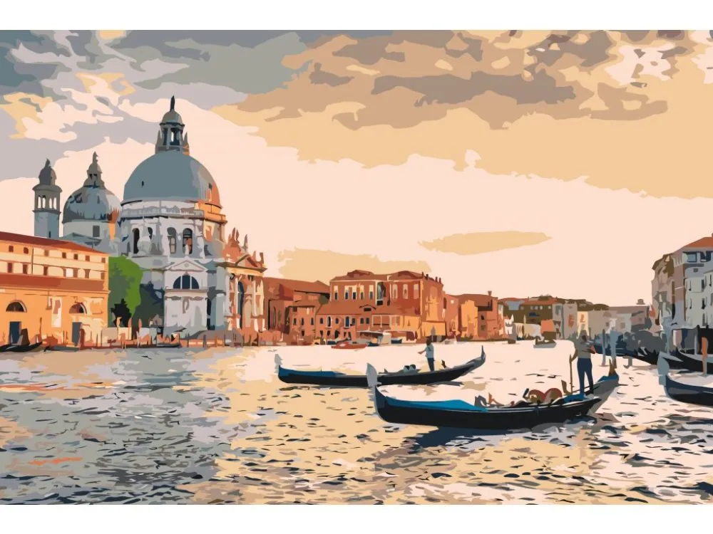 Pintar por números Basílica de San Marcos, Venecia 2 – foto 2