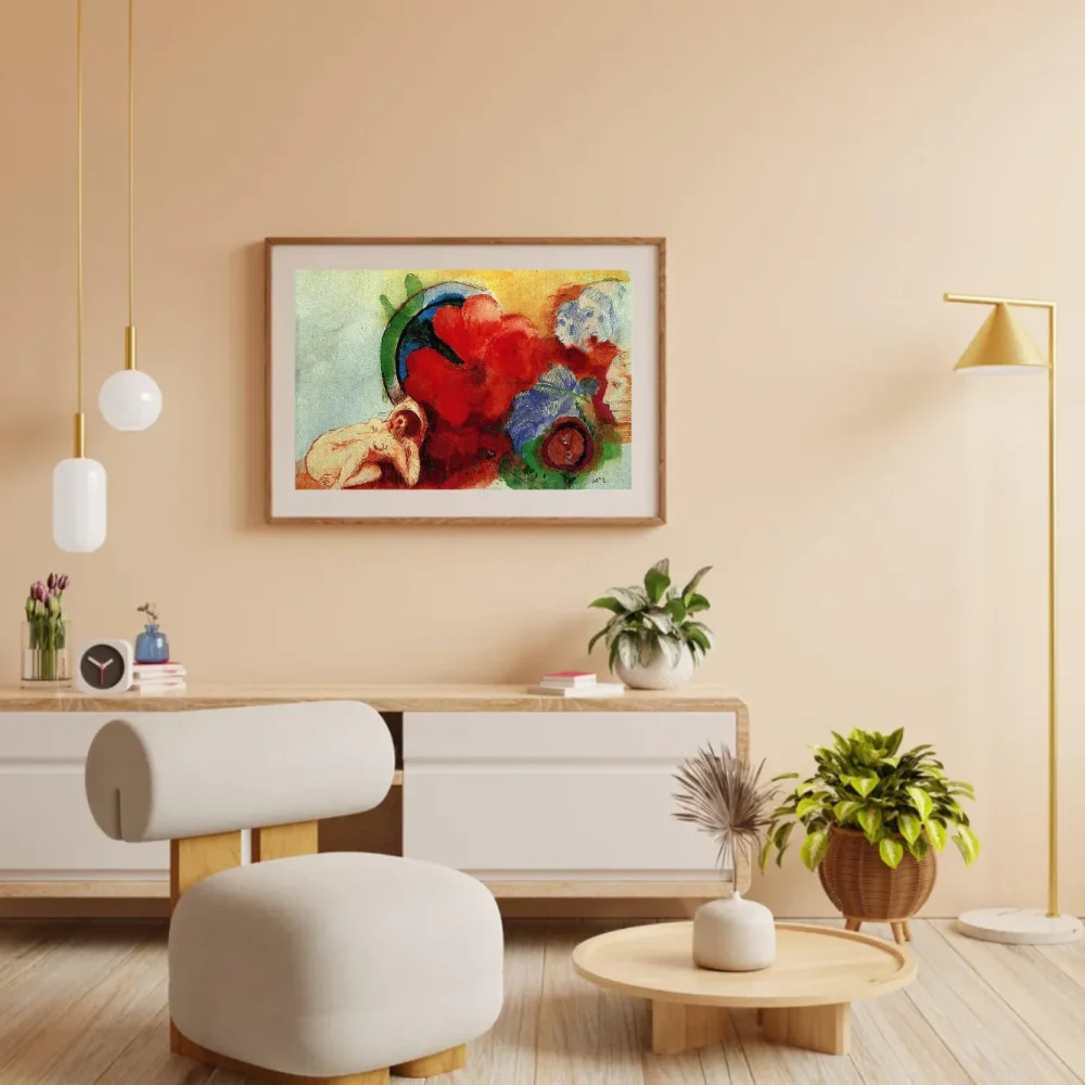 Pintar por números Begonia desnuda y capullos – foto 3