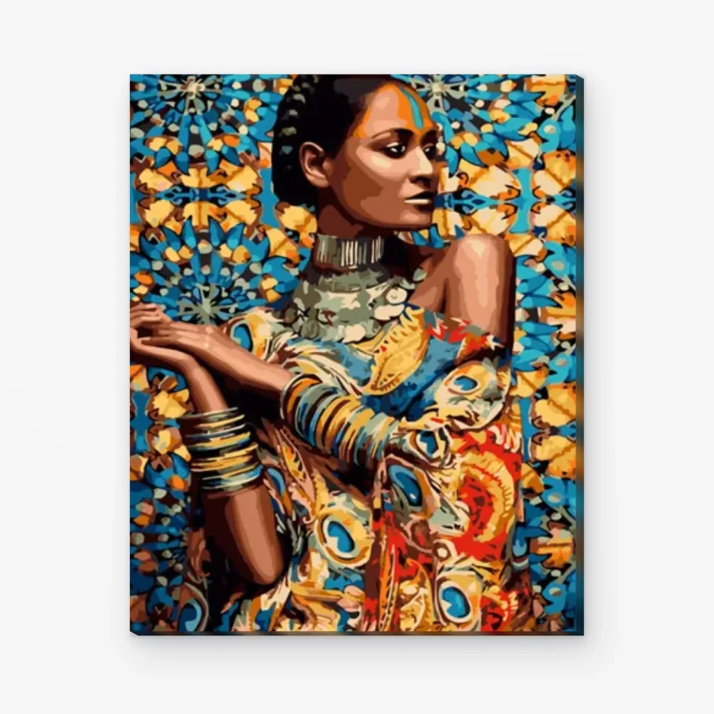 Pintar por Números - Belleza africana