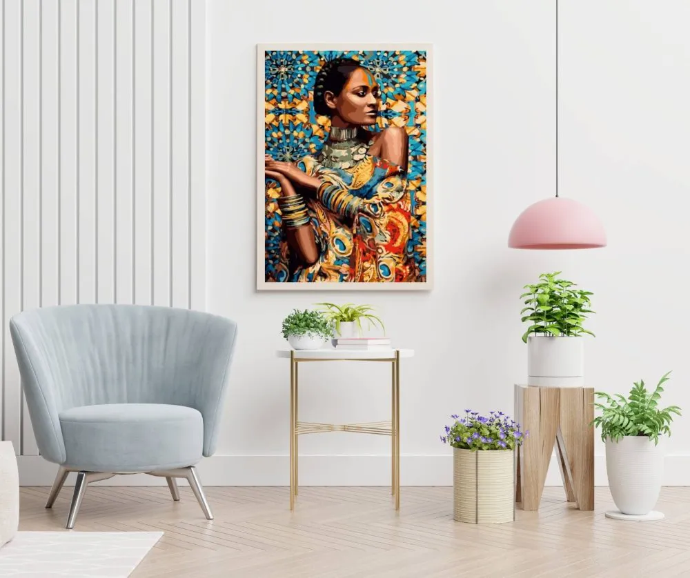 Pintar por números Belleza africana – foto 3