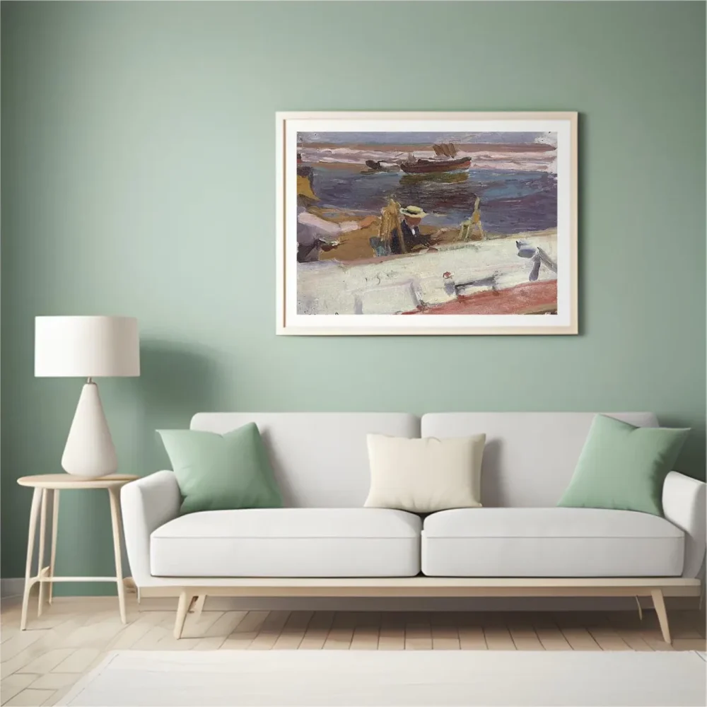 Pintar por números Boceto de la playa – foto 4