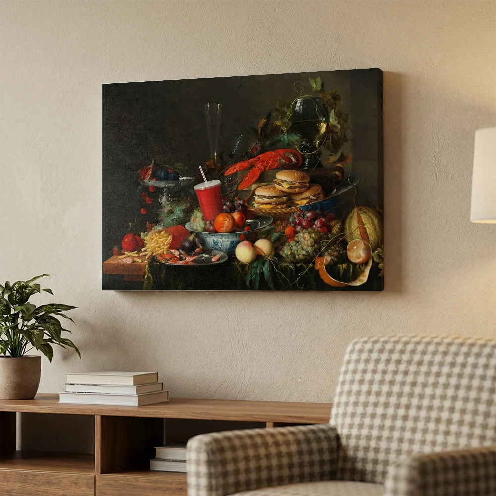 Pintar por números Bodegón con comida rápida – foto 3