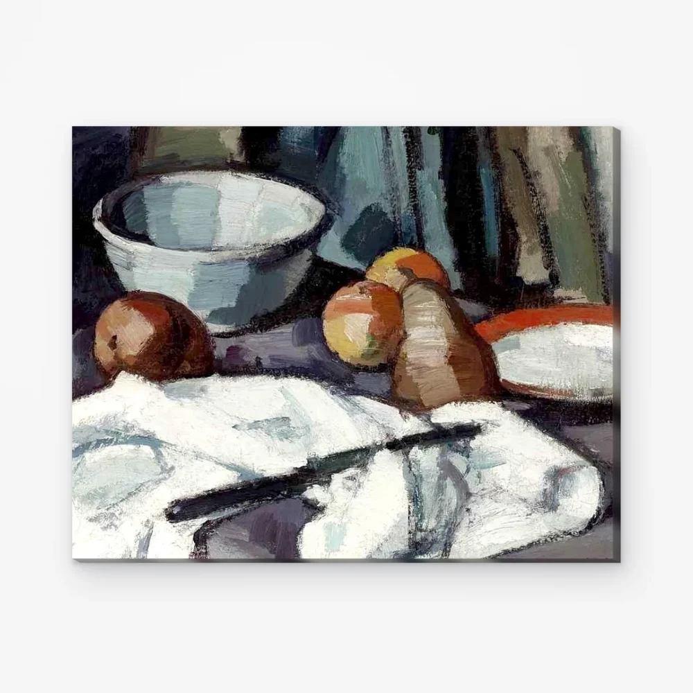 Pintar por Números - Bodegón con cuenco blanco