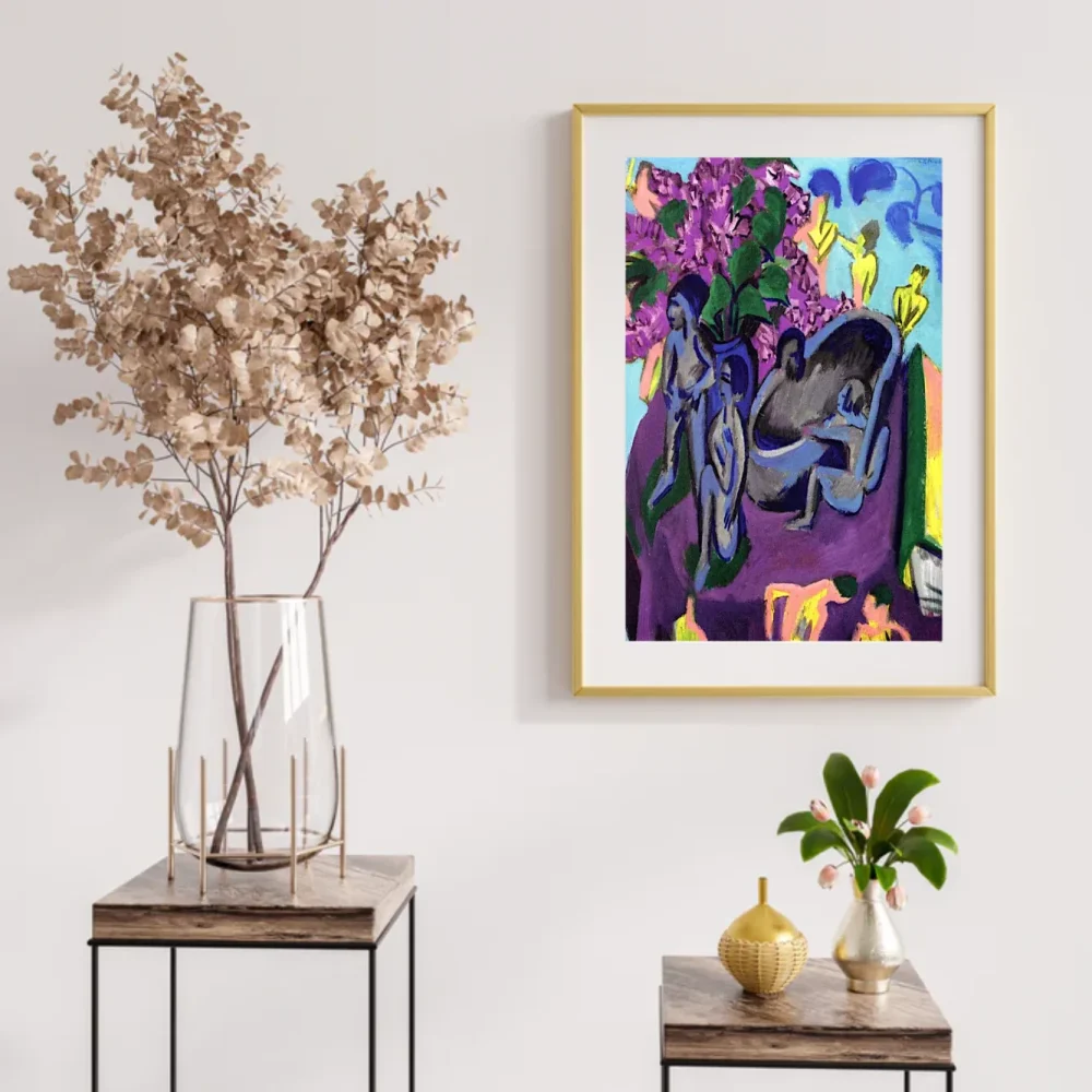 Pintar por números Bodegón con esculturas y flores – foto 2