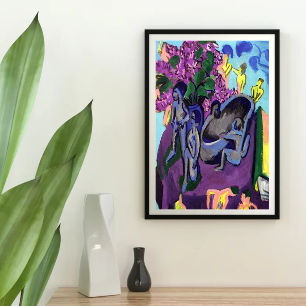 Pintar por números Bodegón con esculturas y flores – foto 4