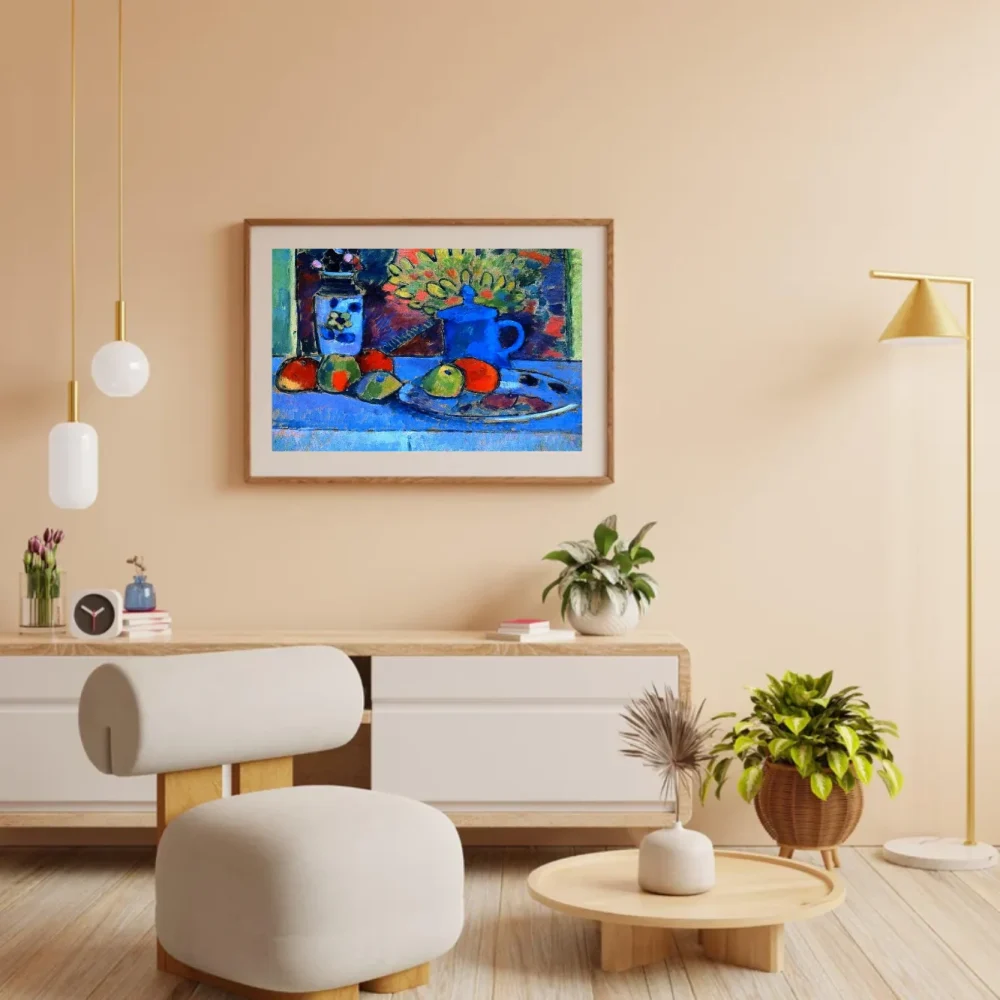 Pintar por números Bodegón con flores y fruta – foto 3