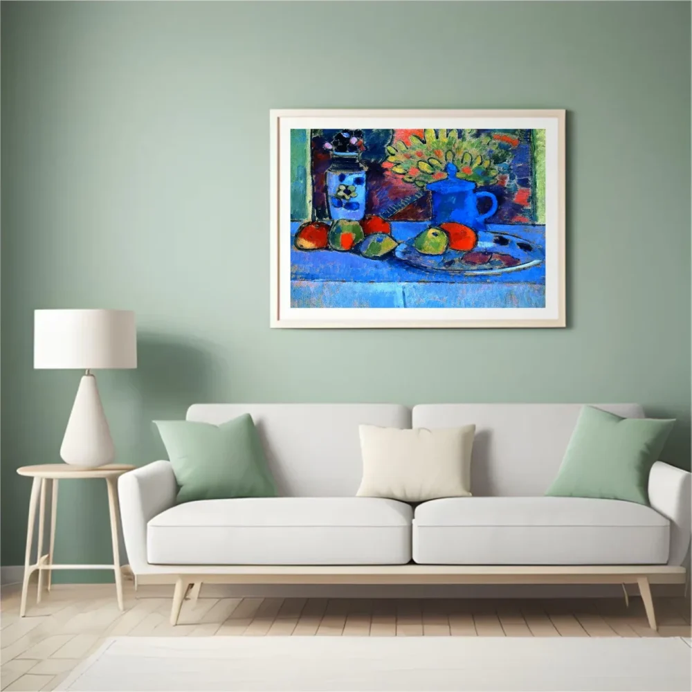 Pintar por números Bodegón con flores y fruta – foto 4
