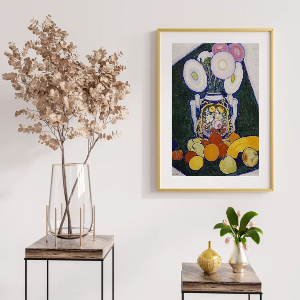 Pintar por números Bodegón con flores y frutas – foto 2