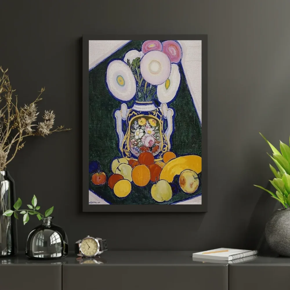 Pintar por números Bodegón con flores y frutas – foto 3